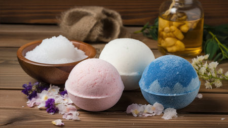 Oat Milk & Honey Bath Bomb