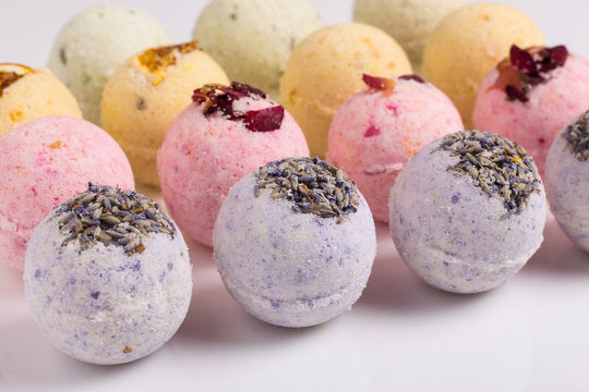 Lemon Lavender Bath Bomb