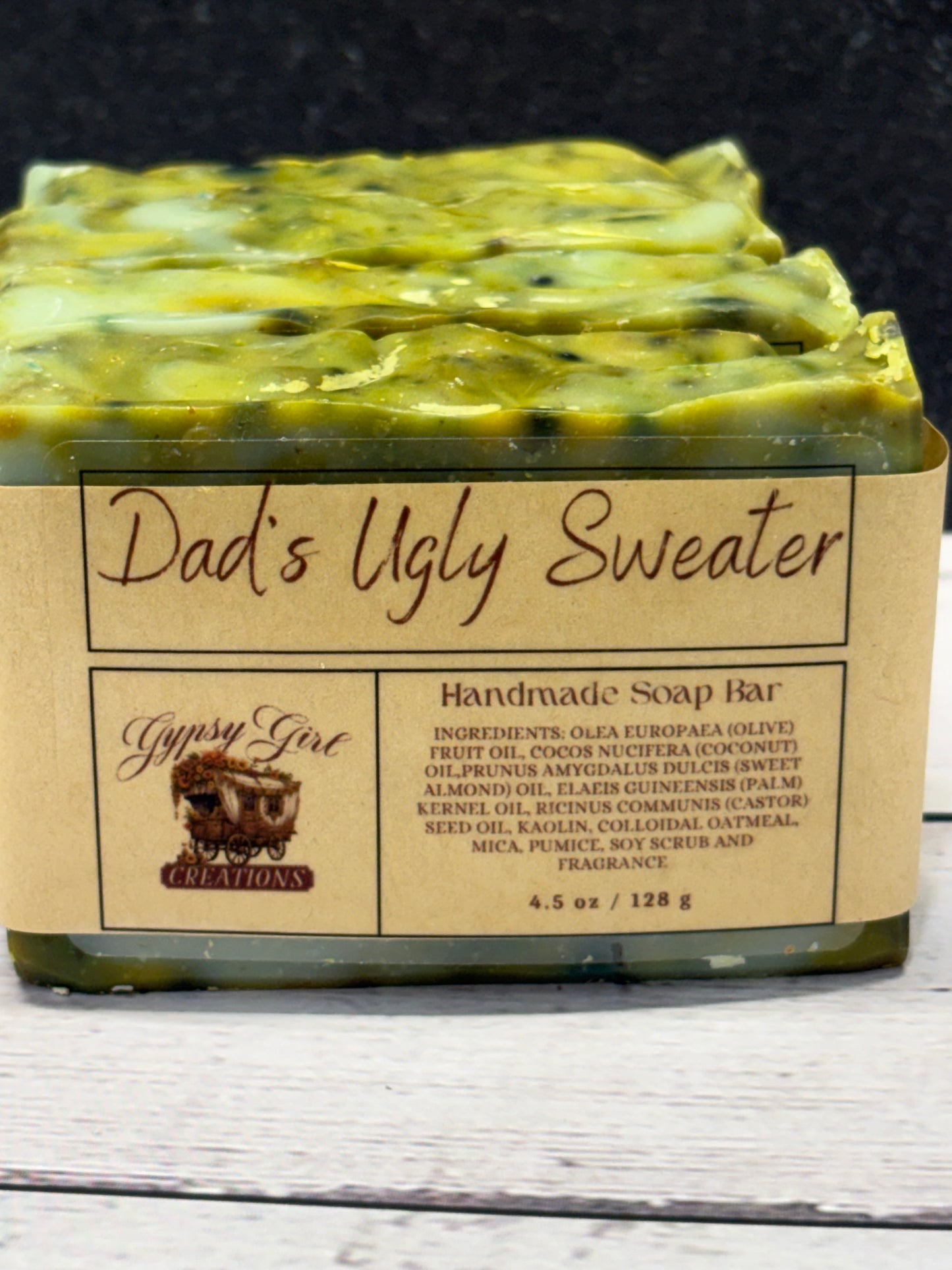 Dad’s Ugly Sweater Soap Bar