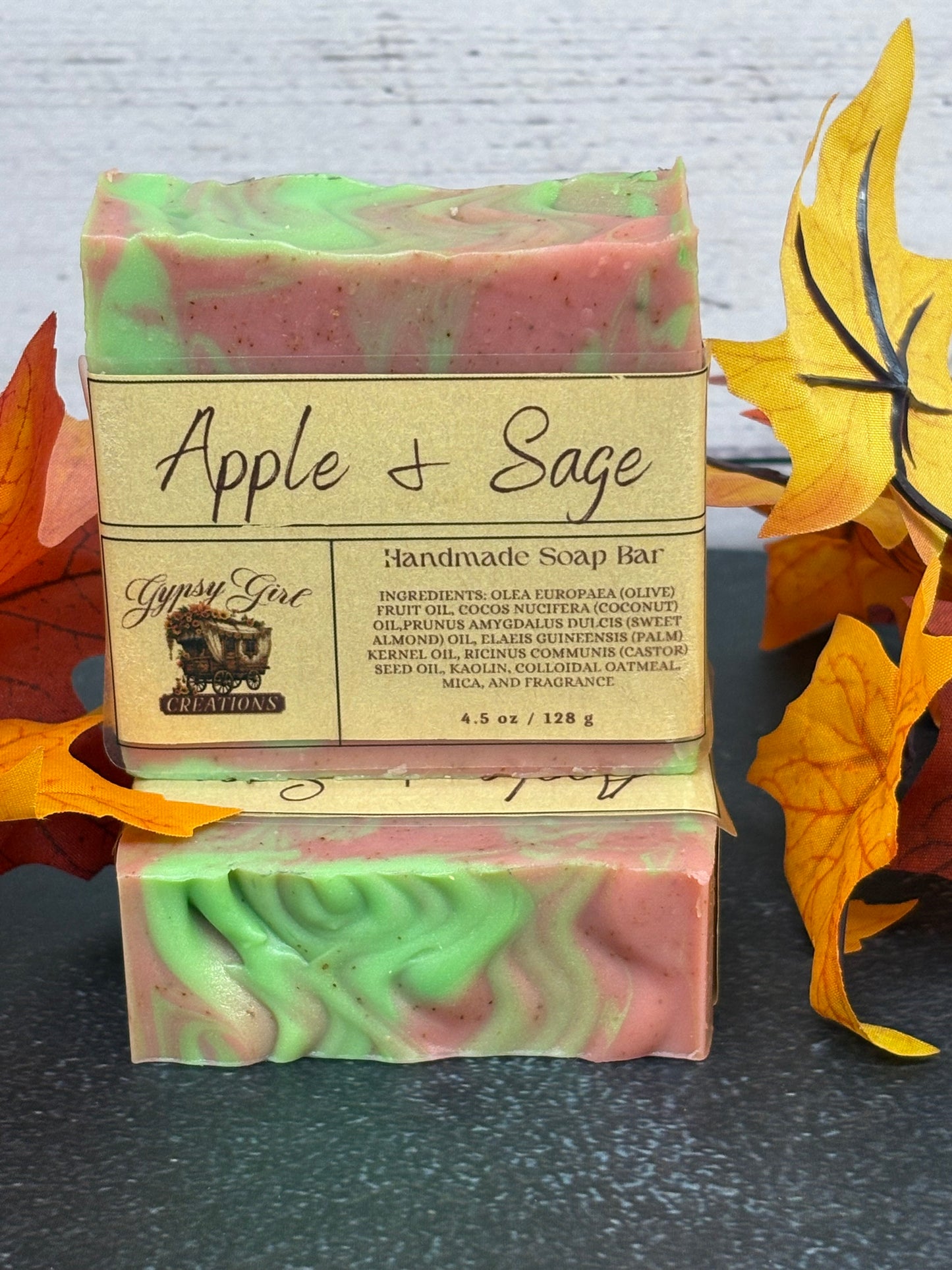 Apple Sage Soap Bar