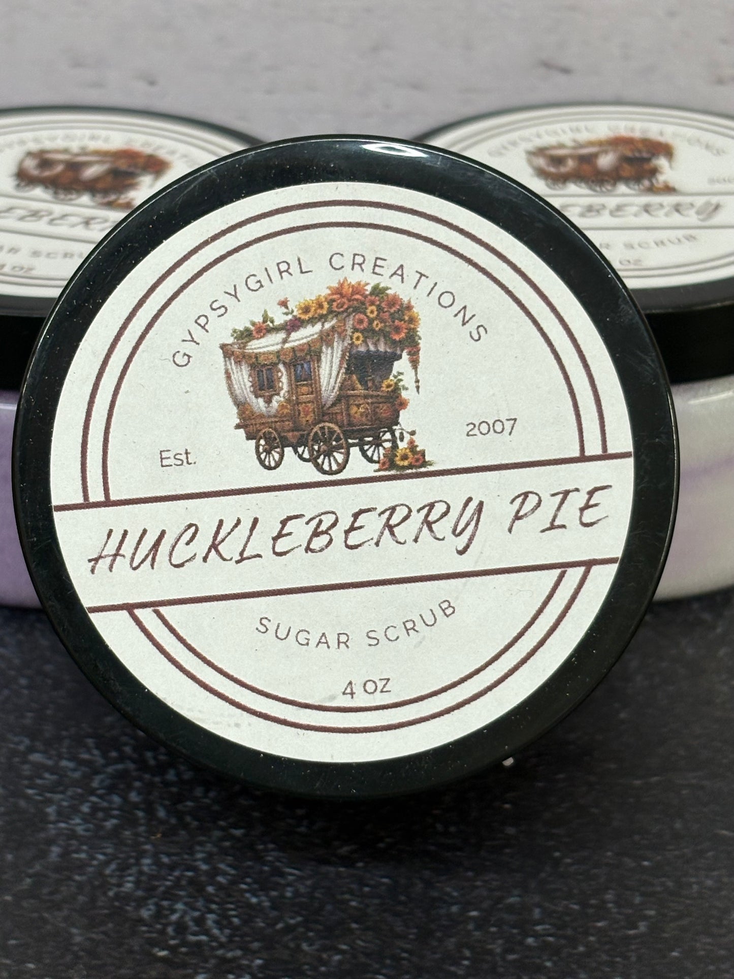 Huckleberry Pie Sugar Scrub