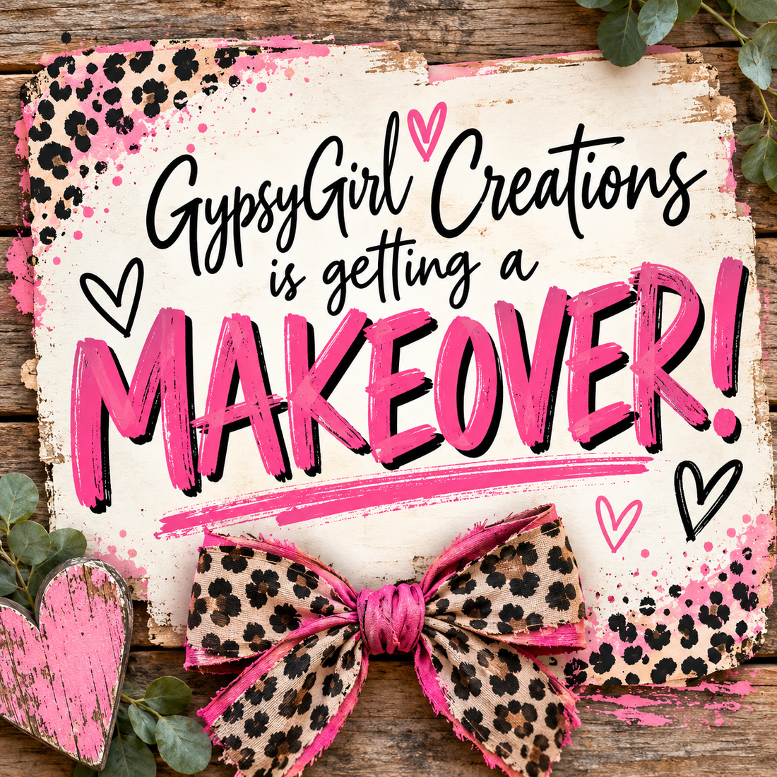 A FRESH NEW LOOK IS COMING TO GYPSYGIRL CREATIONS!