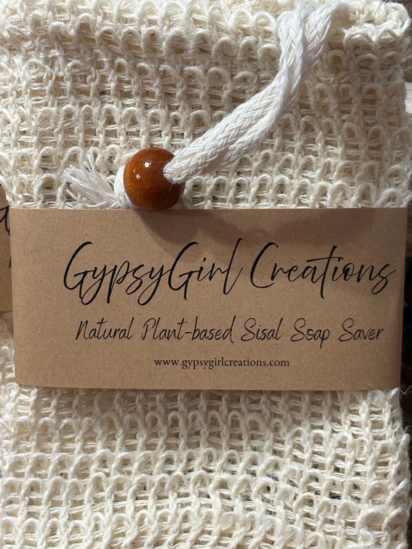 Sisal Soap Saver Pouch