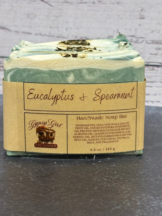 Eucalyptus & Spearmint Soap Bar