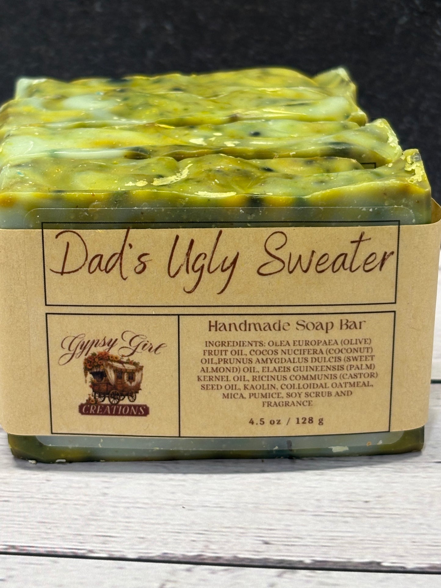Dad’s Ugly Sweater Soap Bar